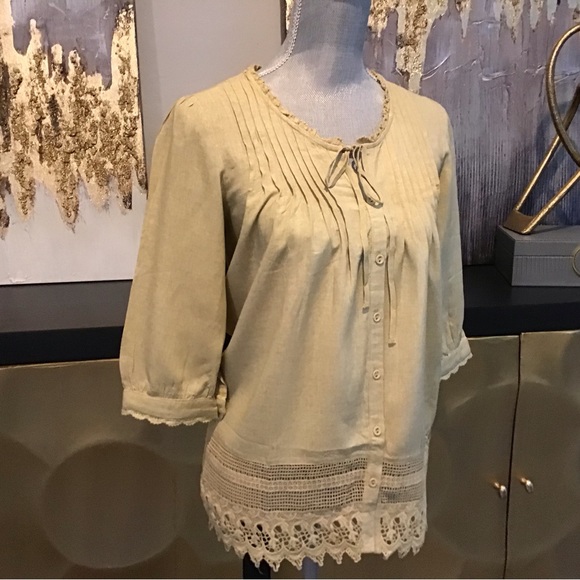 Boho Lace Blouse - Picture 7 of 11